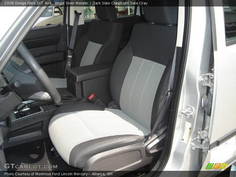 Bright Silver Metallic / Dark Slate Gray/Light Slate Gray 2008 Dodge Nitro SXT 4x4