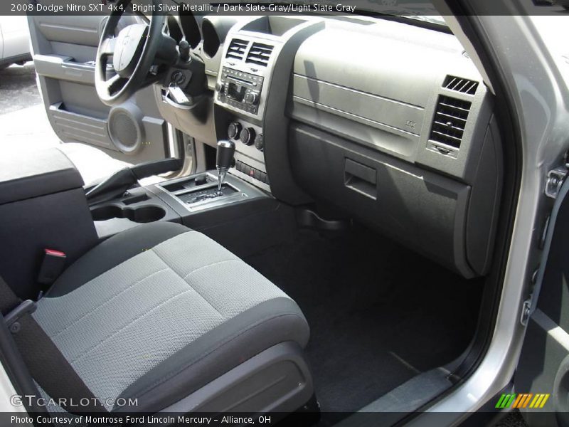 Bright Silver Metallic / Dark Slate Gray/Light Slate Gray 2008 Dodge Nitro SXT 4x4