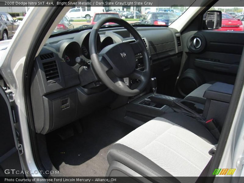 Bright Silver Metallic / Dark Slate Gray/Light Slate Gray 2008 Dodge Nitro SXT 4x4