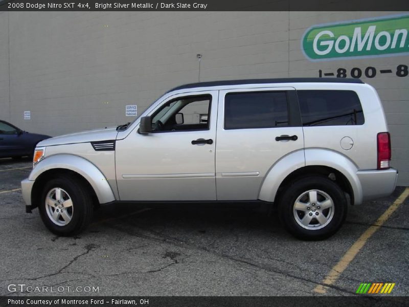 Bright Silver Metallic / Dark Slate Gray 2008 Dodge Nitro SXT 4x4