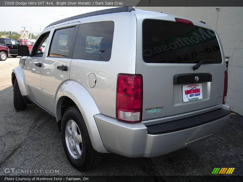 Bright Silver Metallic / Dark Slate Gray 2008 Dodge Nitro SXT 4x4