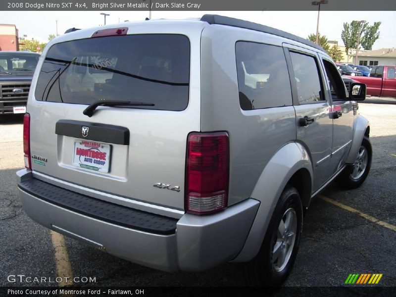 Bright Silver Metallic / Dark Slate Gray 2008 Dodge Nitro SXT 4x4
