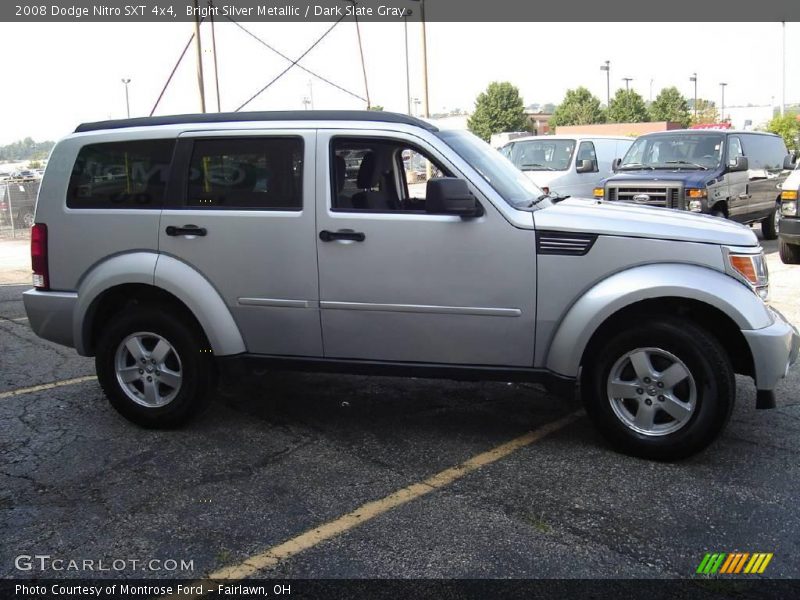 Bright Silver Metallic / Dark Slate Gray 2008 Dodge Nitro SXT 4x4