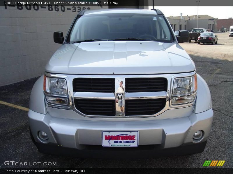 Bright Silver Metallic / Dark Slate Gray 2008 Dodge Nitro SXT 4x4