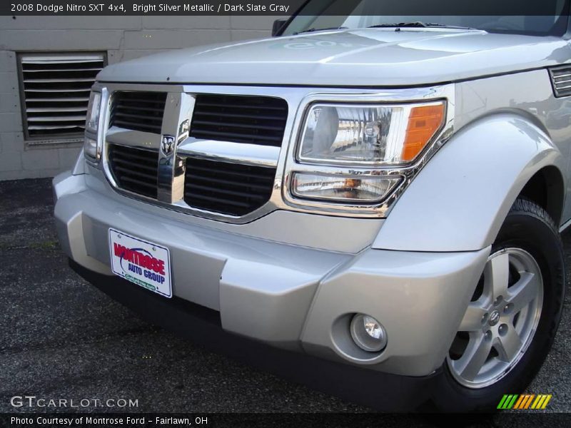 Bright Silver Metallic / Dark Slate Gray 2008 Dodge Nitro SXT 4x4