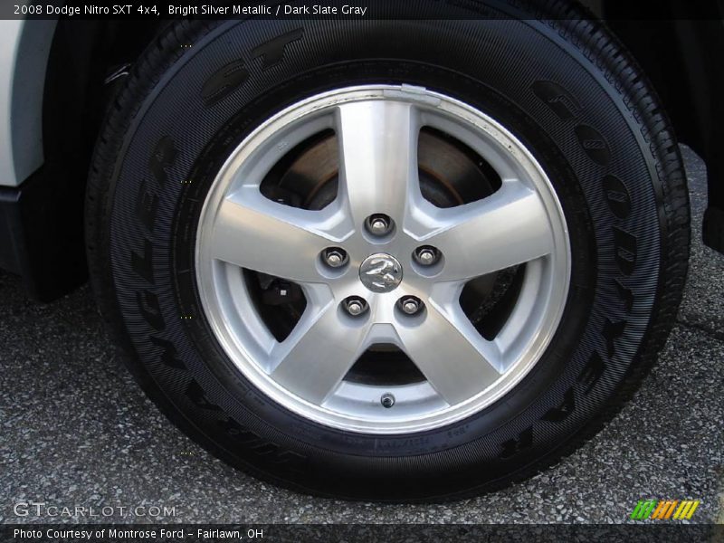 Bright Silver Metallic / Dark Slate Gray 2008 Dodge Nitro SXT 4x4