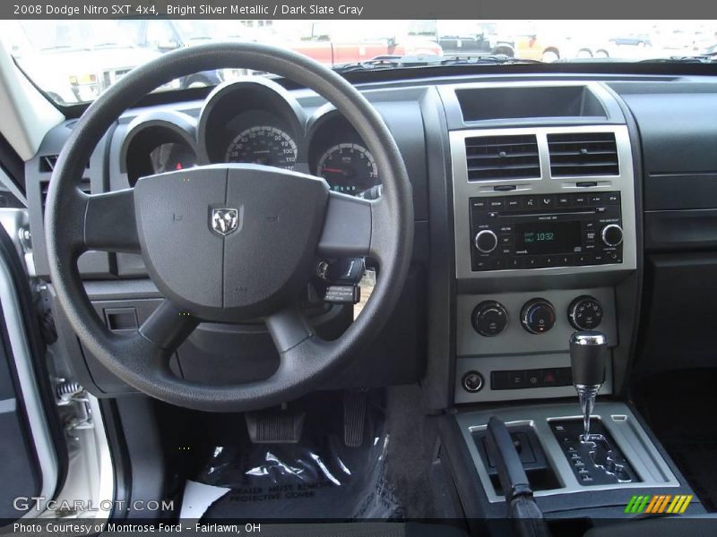 Bright Silver Metallic / Dark Slate Gray 2008 Dodge Nitro SXT 4x4