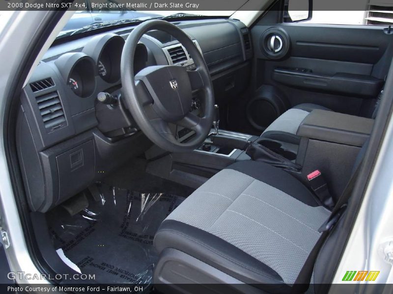 Bright Silver Metallic / Dark Slate Gray 2008 Dodge Nitro SXT 4x4