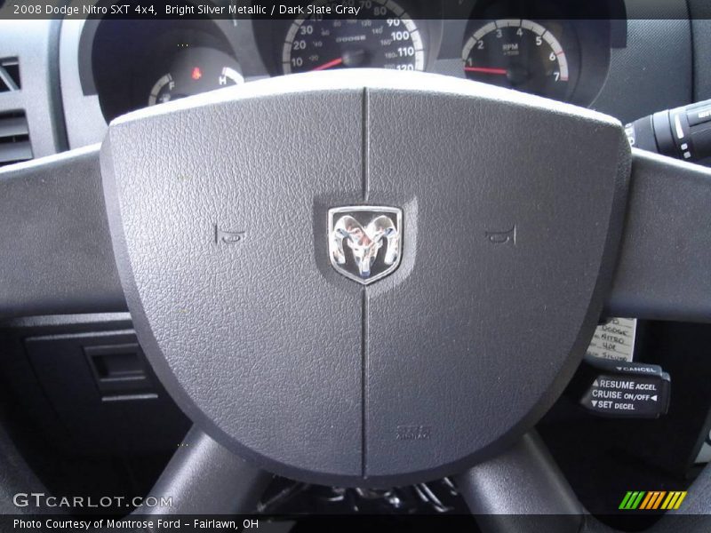 Bright Silver Metallic / Dark Slate Gray 2008 Dodge Nitro SXT 4x4