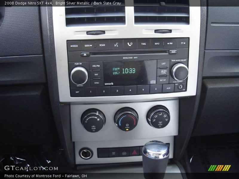 Bright Silver Metallic / Dark Slate Gray 2008 Dodge Nitro SXT 4x4