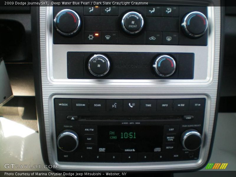 Deep Water Blue Pearl / Dark Slate Gray/Light Graystone 2009 Dodge Journey SXT