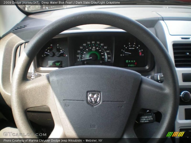 Deep Water Blue Pearl / Dark Slate Gray/Light Graystone 2009 Dodge Journey SXT