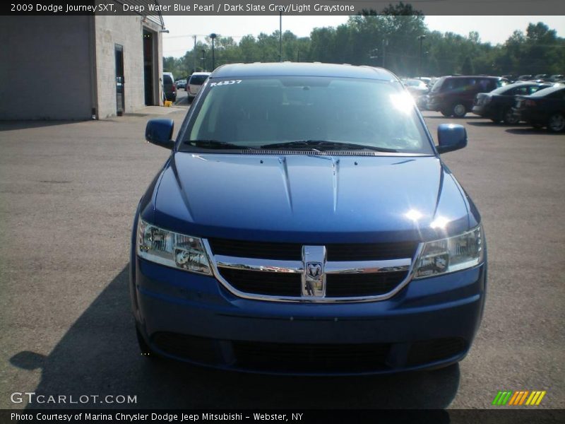 Deep Water Blue Pearl / Dark Slate Gray/Light Graystone 2009 Dodge Journey SXT