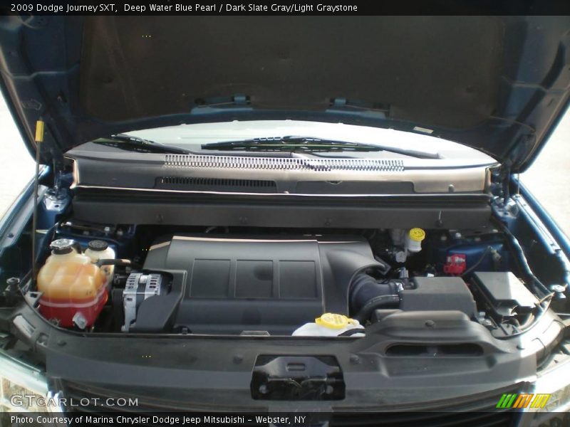 Deep Water Blue Pearl / Dark Slate Gray/Light Graystone 2009 Dodge Journey SXT