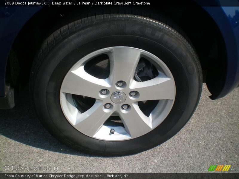 Deep Water Blue Pearl / Dark Slate Gray/Light Graystone 2009 Dodge Journey SXT