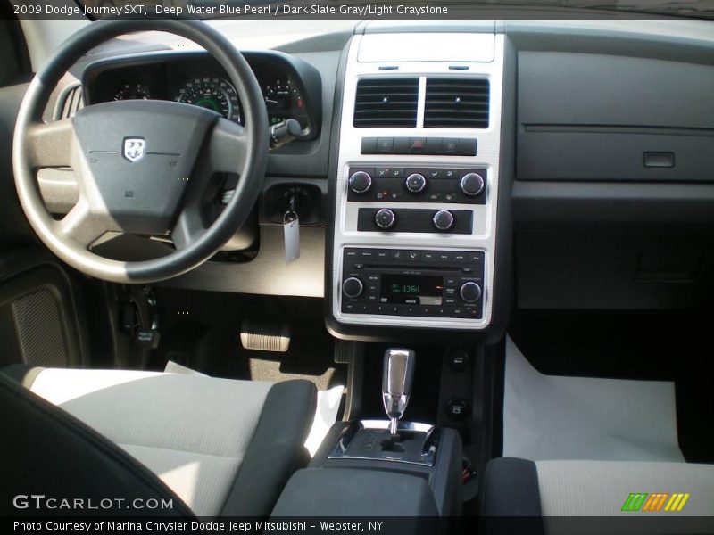 Deep Water Blue Pearl / Dark Slate Gray/Light Graystone 2009 Dodge Journey SXT