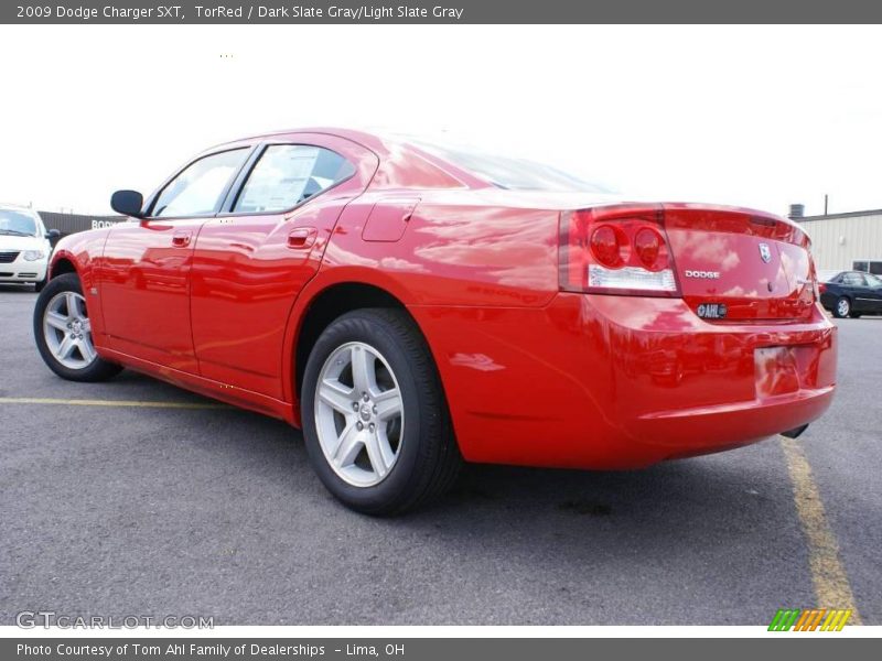 TorRed / Dark Slate Gray/Light Slate Gray 2009 Dodge Charger SXT