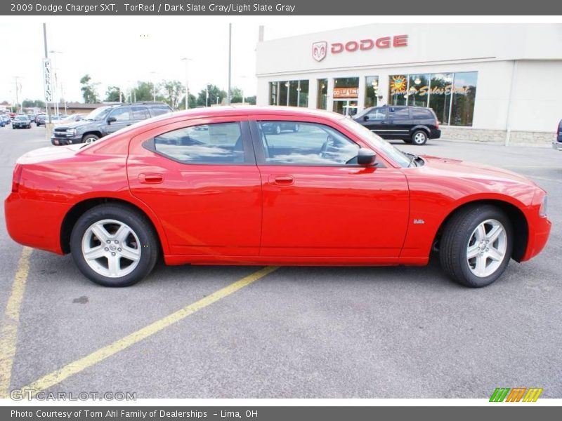 TorRed / Dark Slate Gray/Light Slate Gray 2009 Dodge Charger SXT