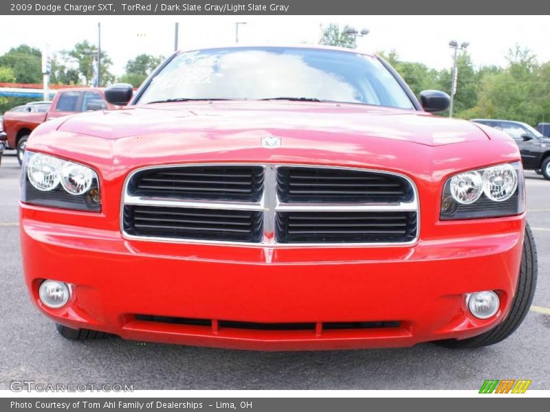 TorRed / Dark Slate Gray/Light Slate Gray 2009 Dodge Charger SXT