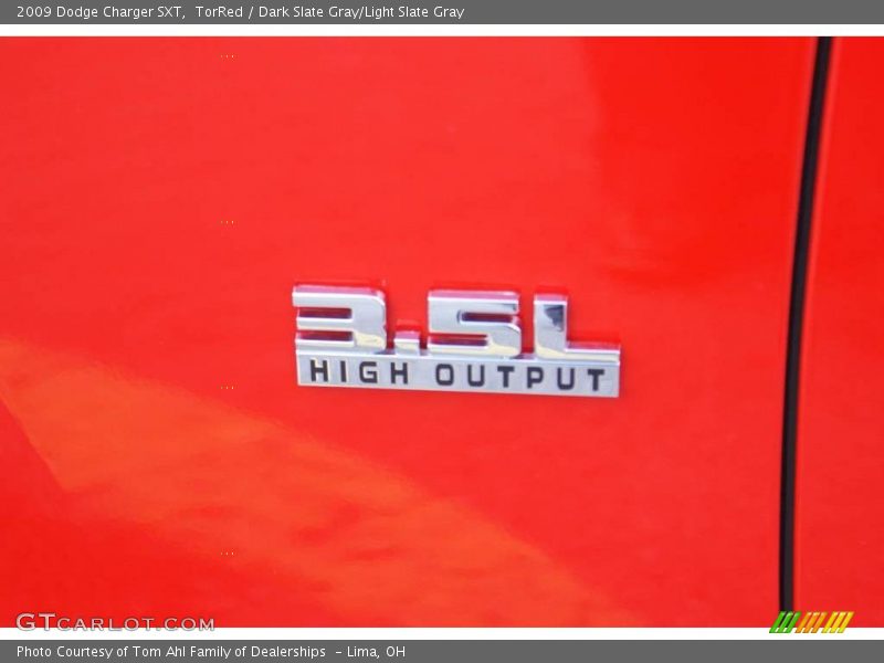 TorRed / Dark Slate Gray/Light Slate Gray 2009 Dodge Charger SXT
