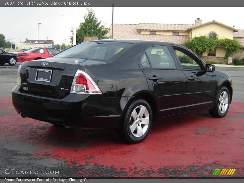 Black / Charcoal Black 2007 Ford Fusion SE V6