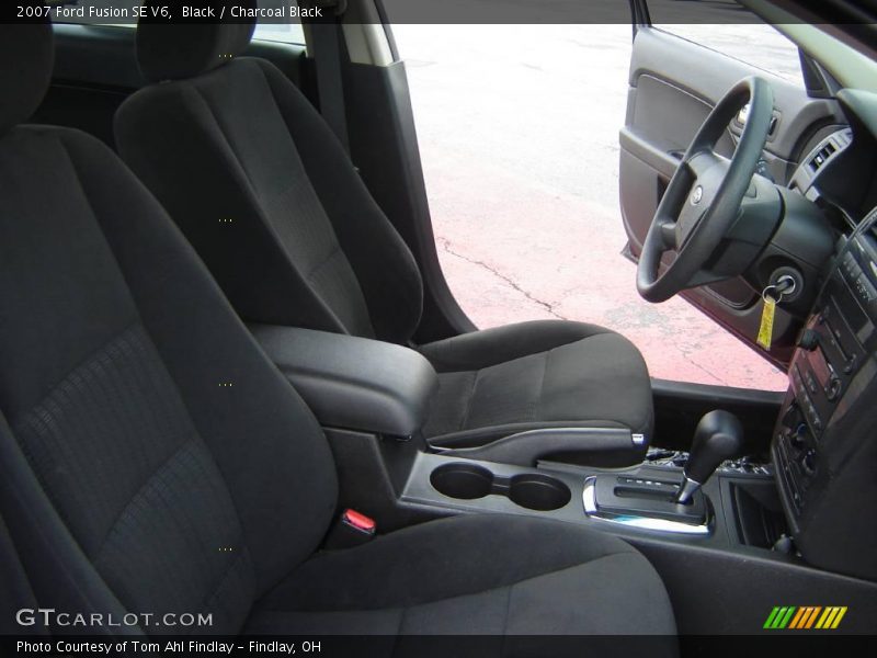 Black / Charcoal Black 2007 Ford Fusion SE V6