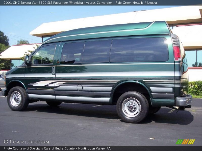 Polo Green Metallic / Neutral 2001 GMC Savana Van 2500 SLE Passenger Wheelchair Access Conversion