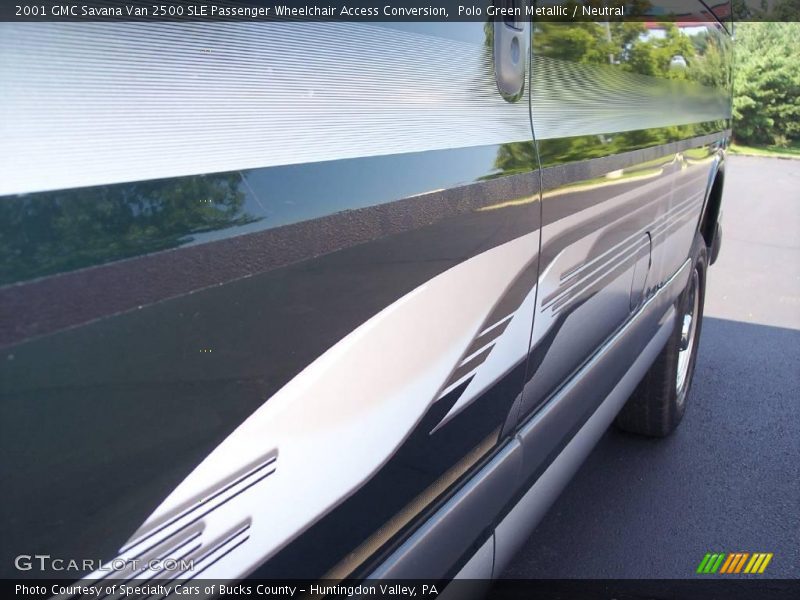 Polo Green Metallic / Neutral 2001 GMC Savana Van 2500 SLE Passenger Wheelchair Access Conversion