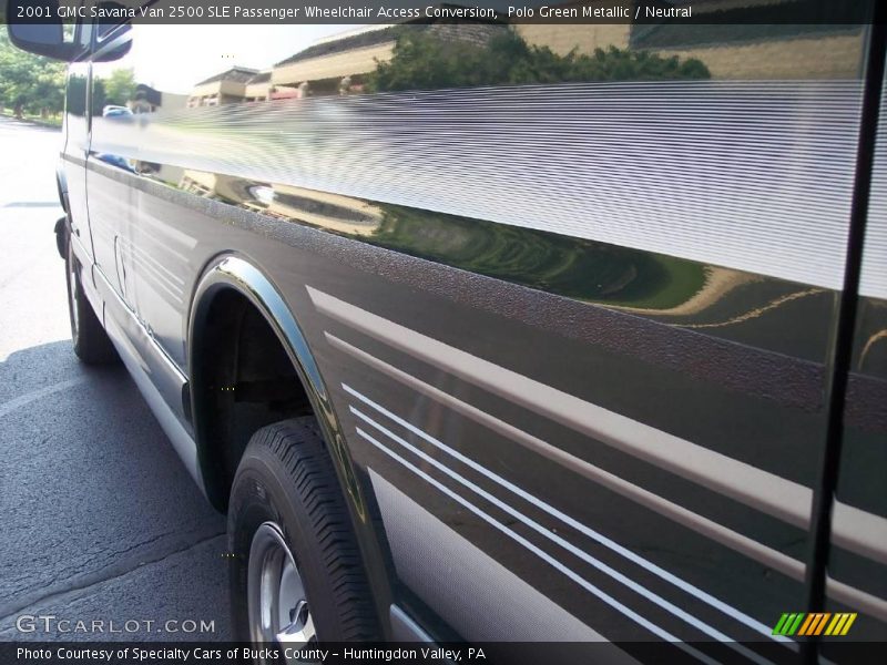 Polo Green Metallic / Neutral 2001 GMC Savana Van 2500 SLE Passenger Wheelchair Access Conversion