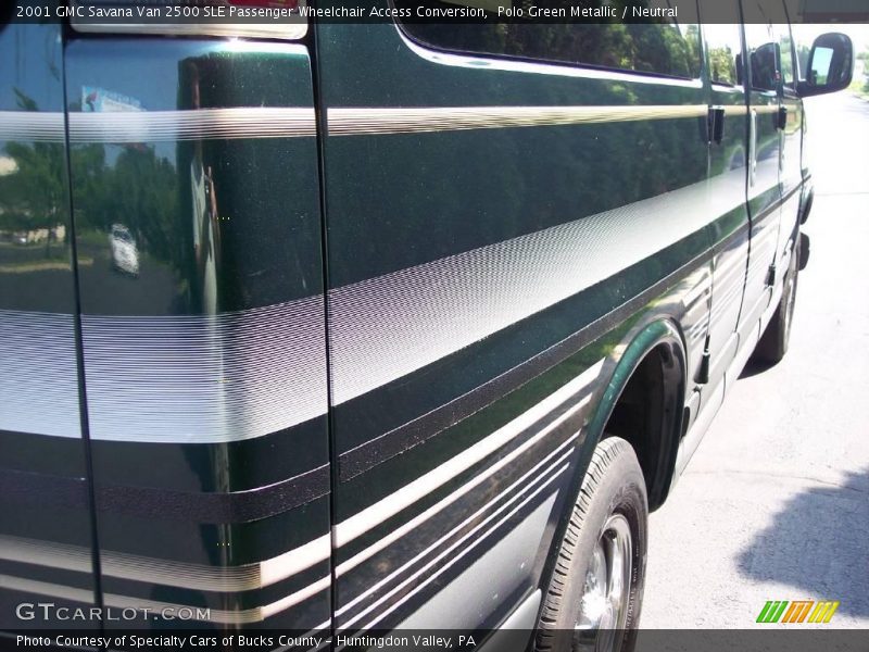Polo Green Metallic / Neutral 2001 GMC Savana Van 2500 SLE Passenger Wheelchair Access Conversion