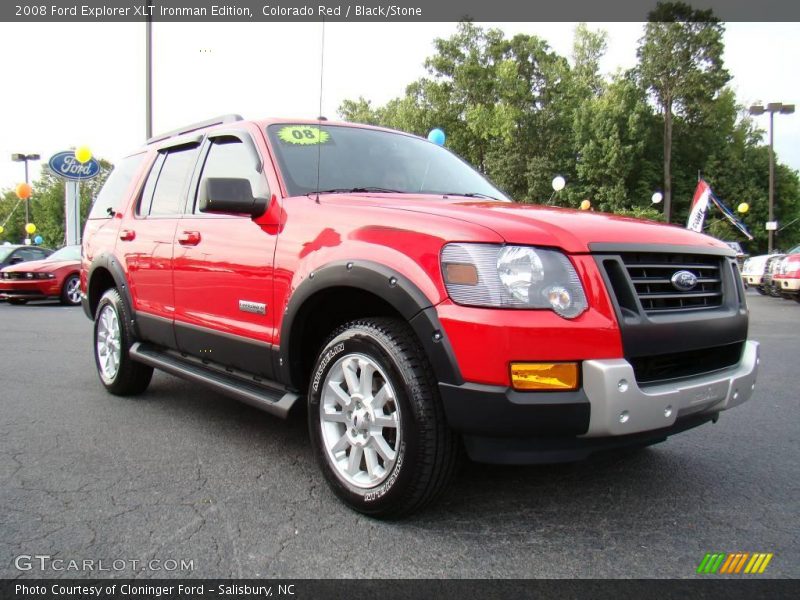 Colorado Red / Black/Stone 2008 Ford Explorer XLT Ironman Edition