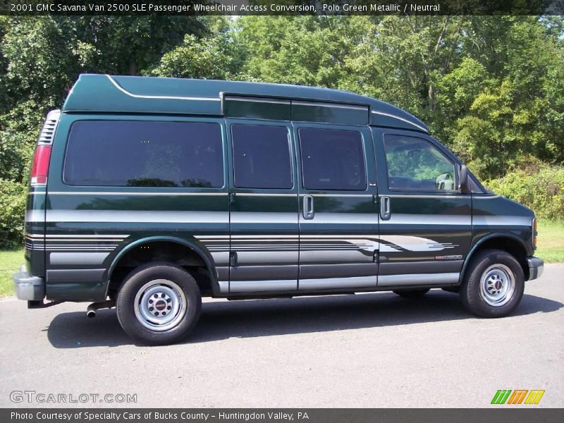 Polo Green Metallic / Neutral 2001 GMC Savana Van 2500 SLE Passenger Wheelchair Access Conversion