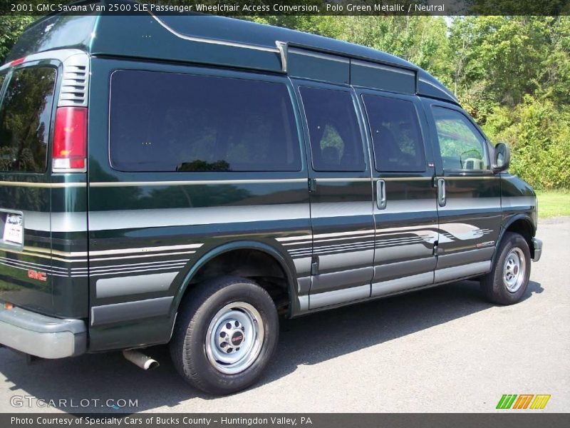 Polo Green Metallic / Neutral 2001 GMC Savana Van 2500 SLE Passenger Wheelchair Access Conversion