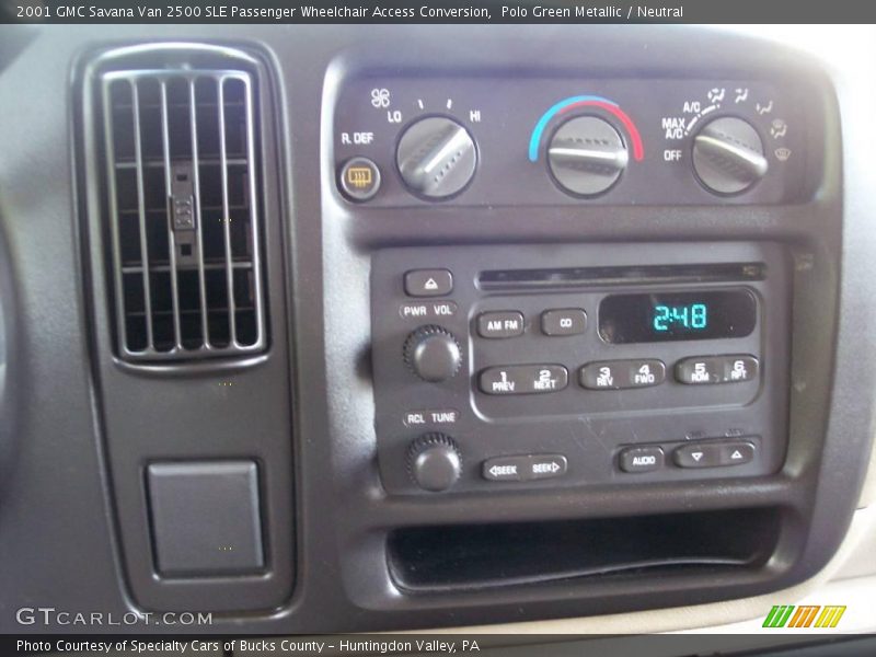 Polo Green Metallic / Neutral 2001 GMC Savana Van 2500 SLE Passenger Wheelchair Access Conversion