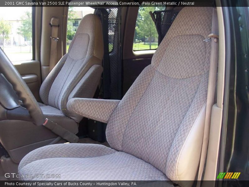 Polo Green Metallic / Neutral 2001 GMC Savana Van 2500 SLE Passenger Wheelchair Access Conversion