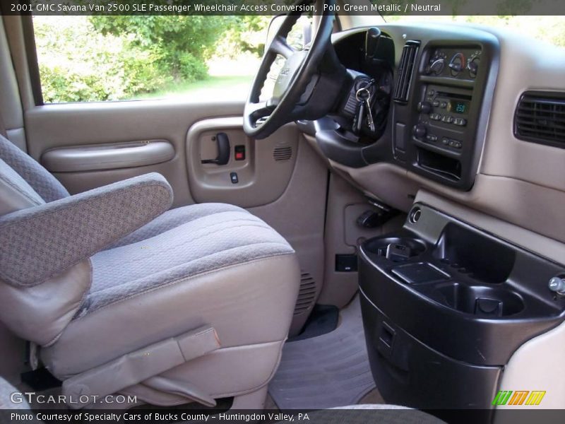 Polo Green Metallic / Neutral 2001 GMC Savana Van 2500 SLE Passenger Wheelchair Access Conversion