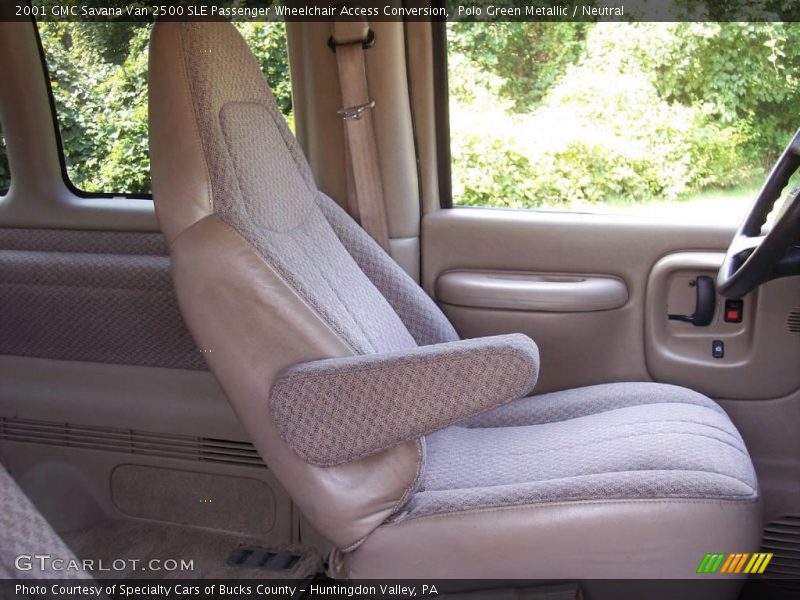 Polo Green Metallic / Neutral 2001 GMC Savana Van 2500 SLE Passenger Wheelchair Access Conversion