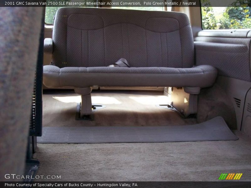 Polo Green Metallic / Neutral 2001 GMC Savana Van 2500 SLE Passenger Wheelchair Access Conversion