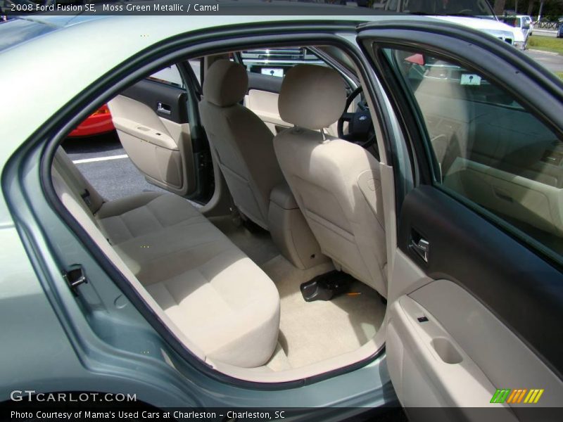 Moss Green Metallic / Camel 2008 Ford Fusion SE