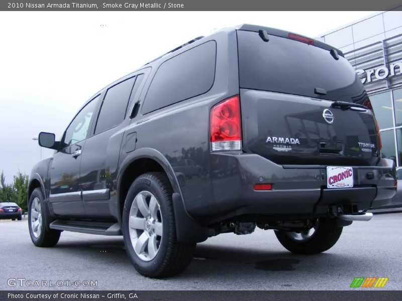 Smoke Gray Metallic / Stone 2010 Nissan Armada Titanium