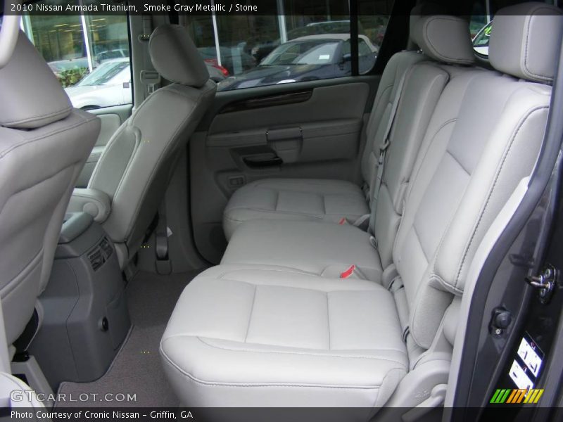 Smoke Gray Metallic / Stone 2010 Nissan Armada Titanium
