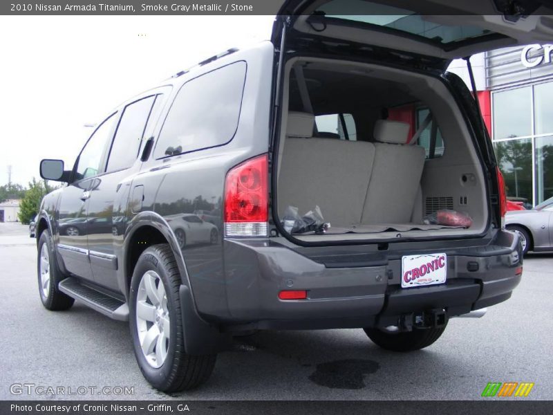Smoke Gray Metallic / Stone 2010 Nissan Armada Titanium