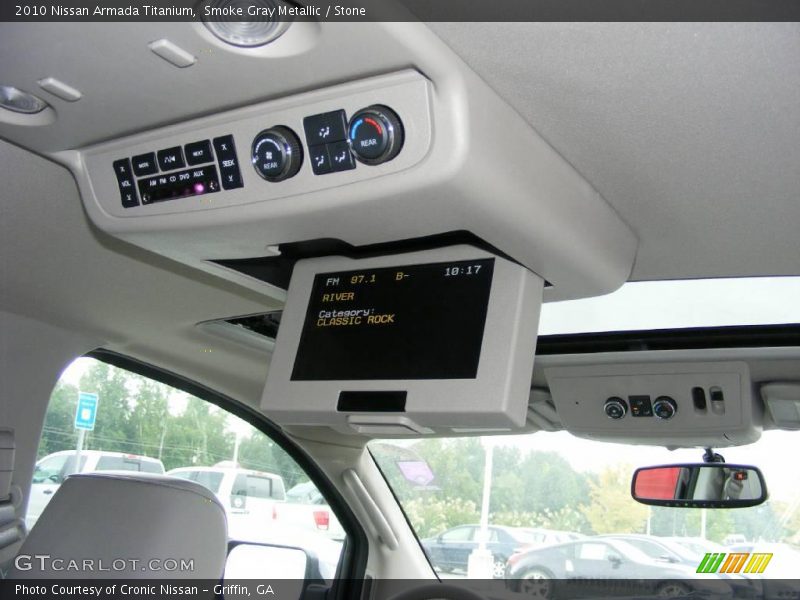 Smoke Gray Metallic / Stone 2010 Nissan Armada Titanium