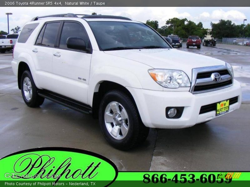 Natural White / Taupe 2006 Toyota 4Runner SR5 4x4