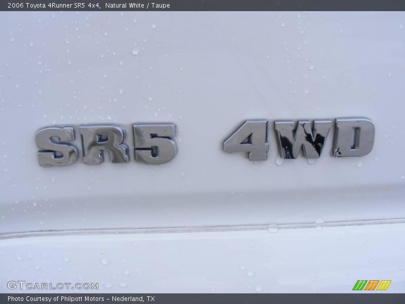 Natural White / Taupe 2006 Toyota 4Runner SR5 4x4