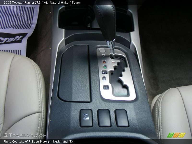 Natural White / Taupe 2006 Toyota 4Runner SR5 4x4