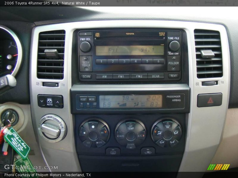 Natural White / Taupe 2006 Toyota 4Runner SR5 4x4