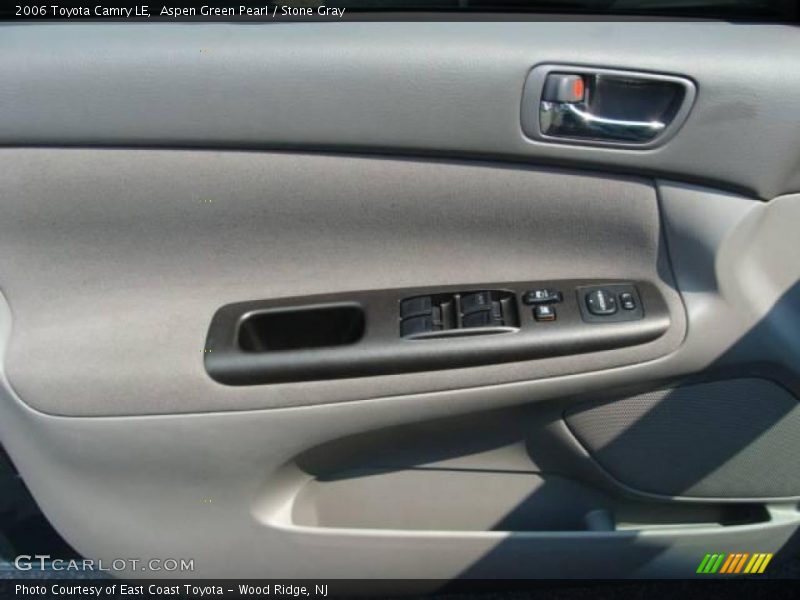 Aspen Green Pearl / Stone Gray 2006 Toyota Camry LE