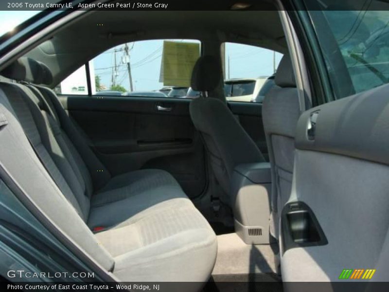 Aspen Green Pearl / Stone Gray 2006 Toyota Camry LE