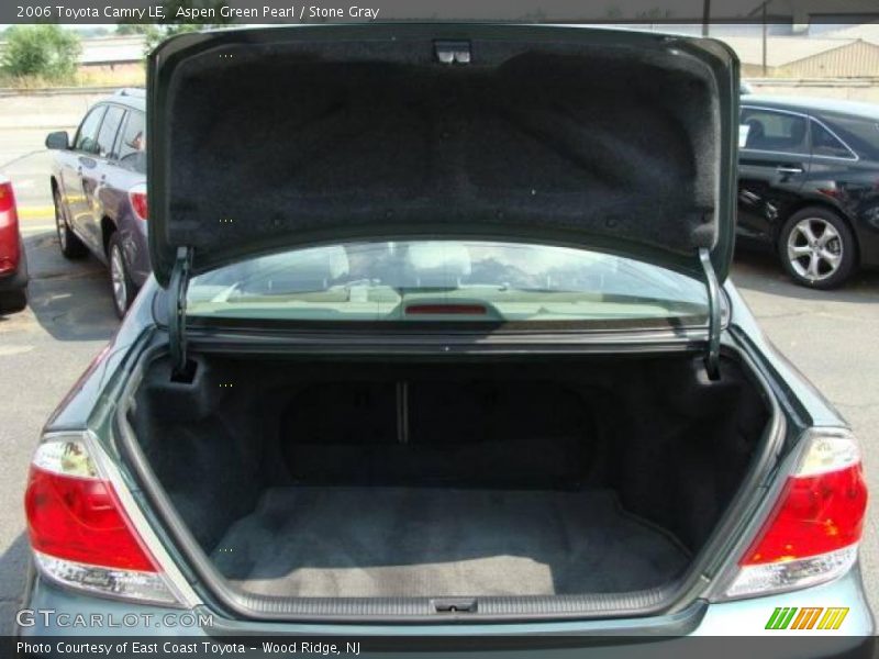 Aspen Green Pearl / Stone Gray 2006 Toyota Camry LE